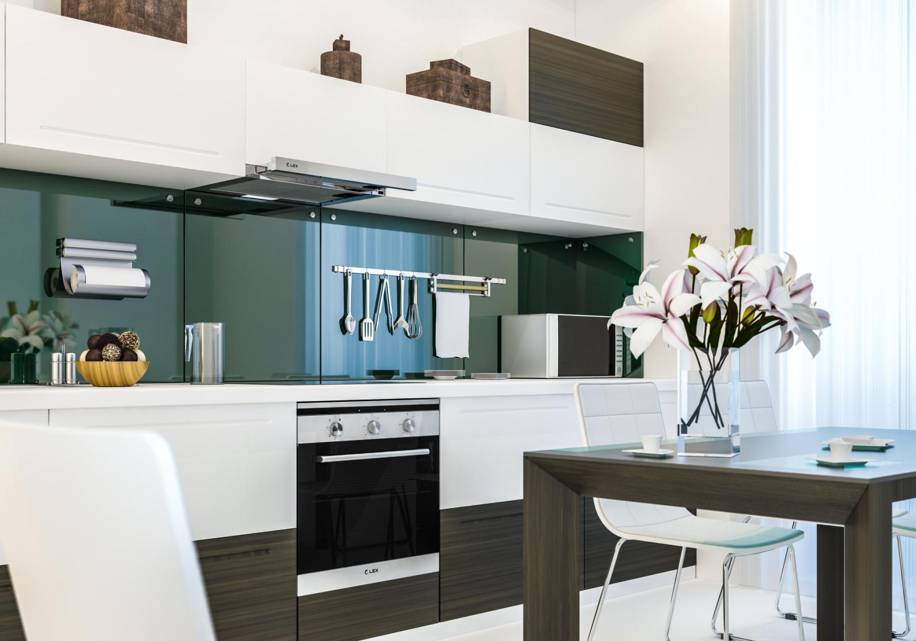 картинка Кухонная вытяжка Lex HIDE 600 INOX 