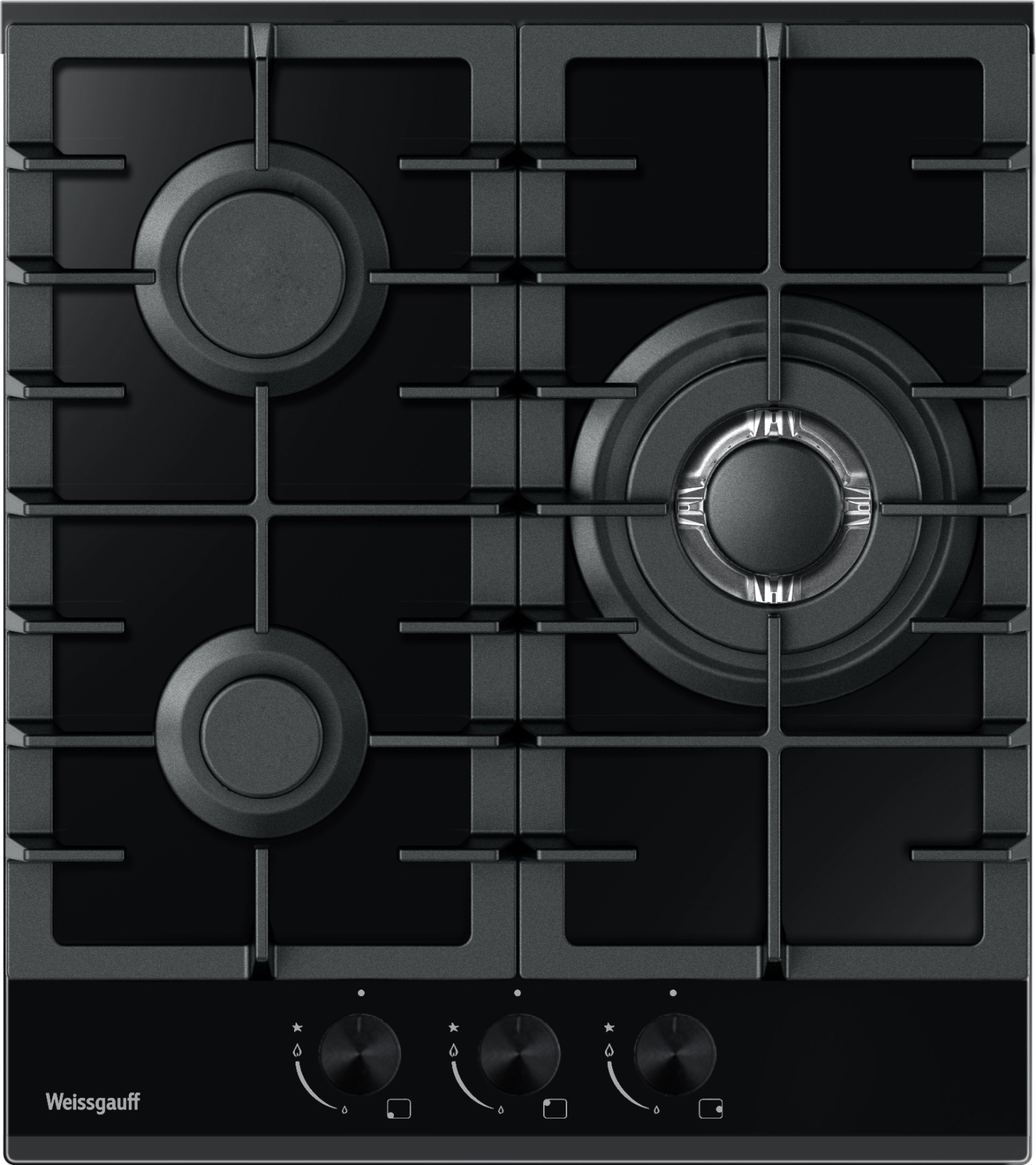 картинка Газовая варочная панель Weissgauff HG 451 BFh 