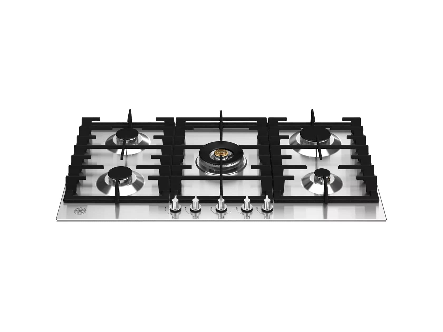 картинка Газовая варочная панель Bertazzoni P905CMODX нержавеющая сталь 