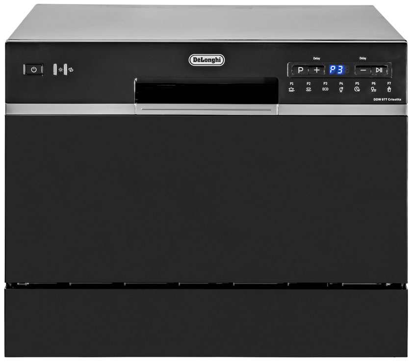 картинка Посудомоечная машина Delonghi DDW 07T CRISOLITA черный 