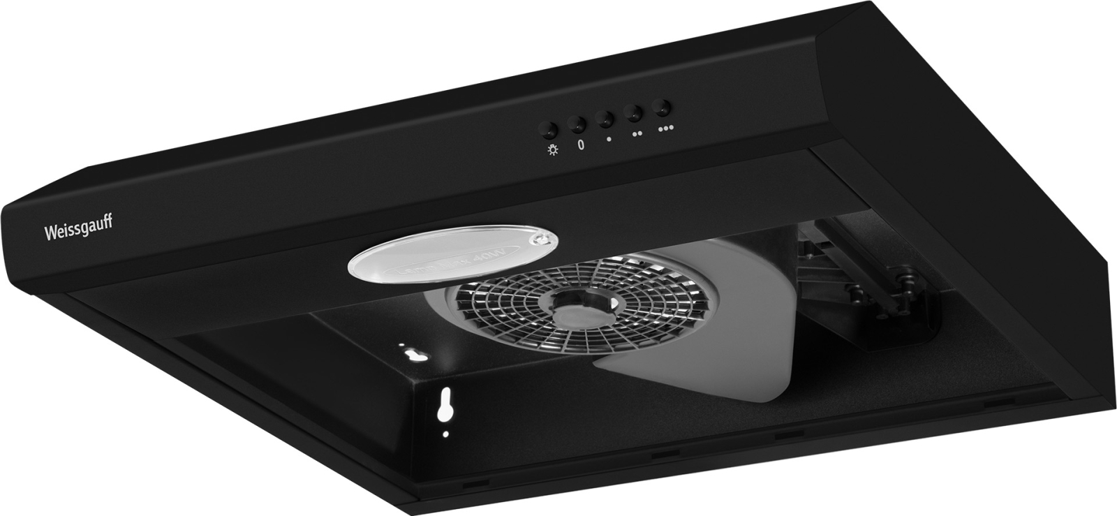 картинка Кухонная вытяжка Weissgauff Cover 60 Black 
