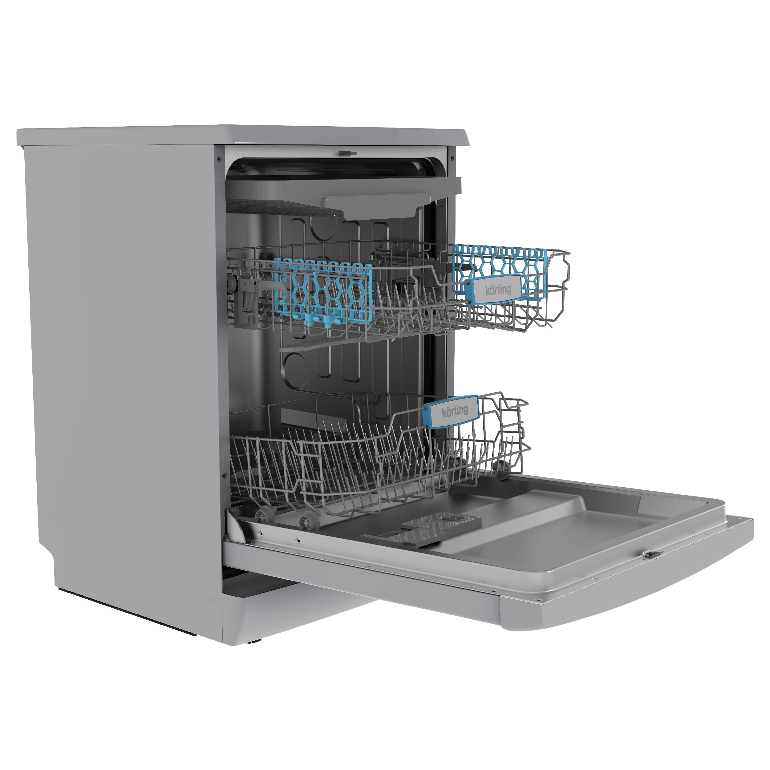 картинка Посудомоечная машина Korting KDF 60578 S  картинка Посудомоечная машина Korting KDF 60578 S
