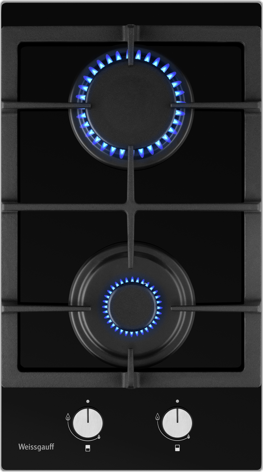 картинка Газовая варочная панель Weissgauff HGG 320 BGL черный 