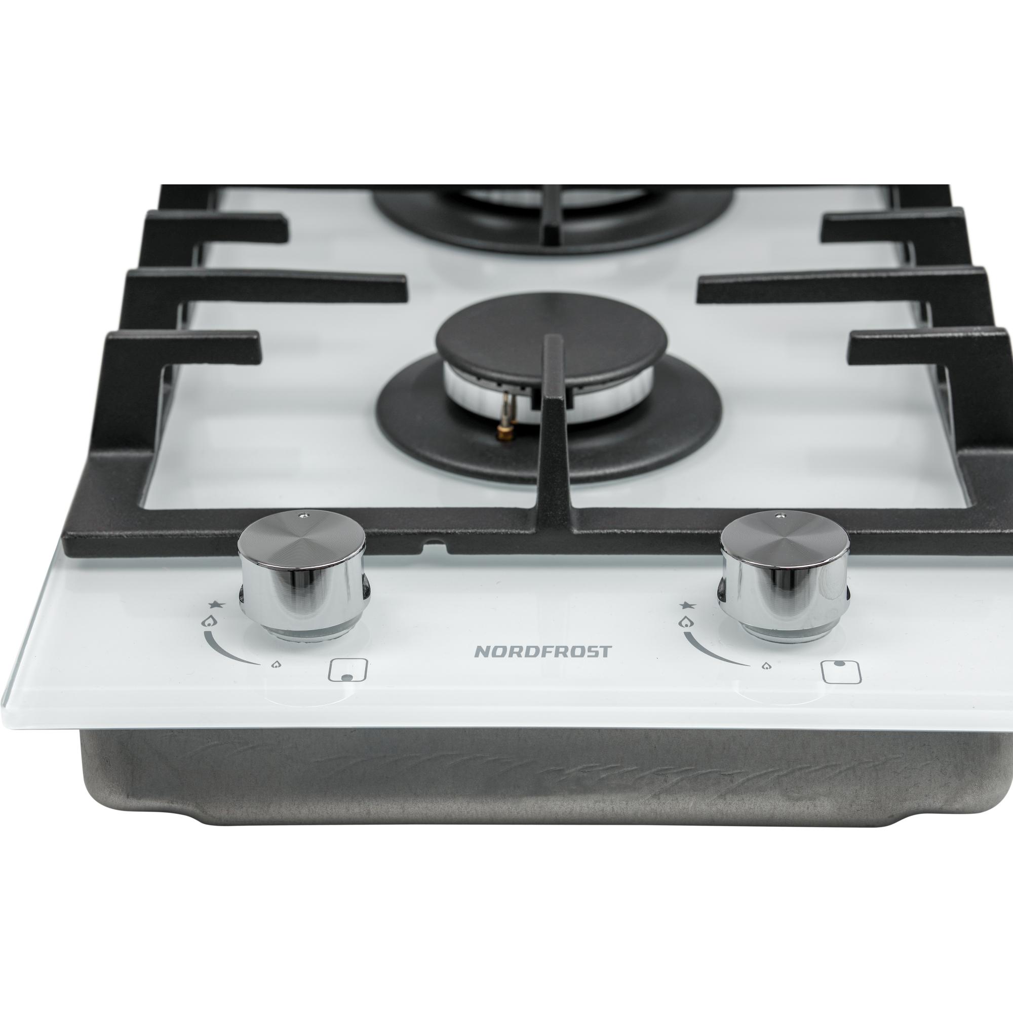 картинка Газовая варочная панель NordFrost HM 3023 W 