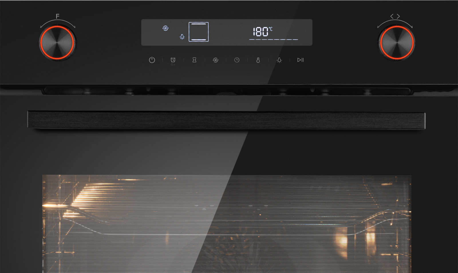 картинка Электрический духовой шкаф Weissgauff EOM 741 PDB Black Edition 