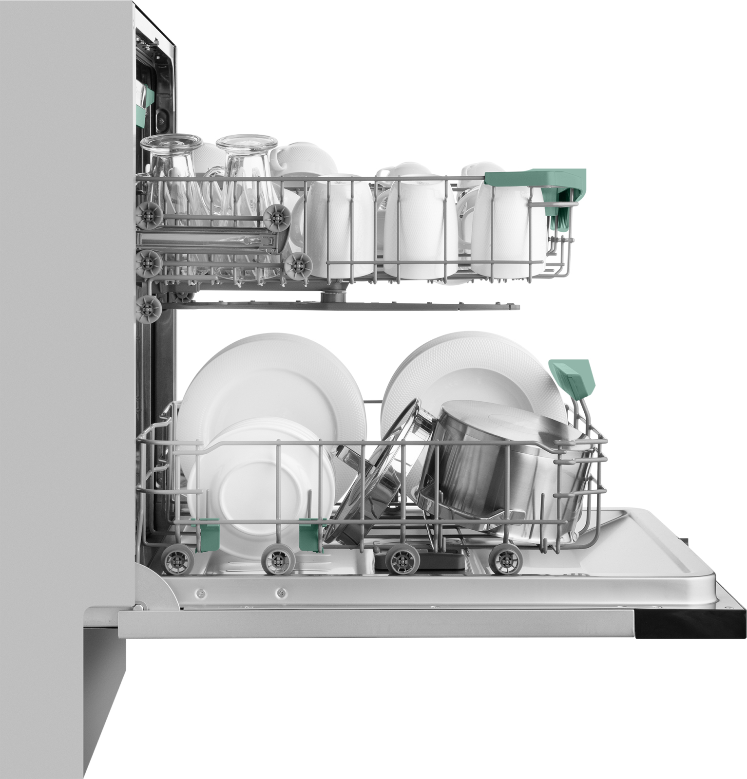 картинка Посудомоечная машина Weissgauff BDW 6136 D Inverter AutoOpen Infolight 