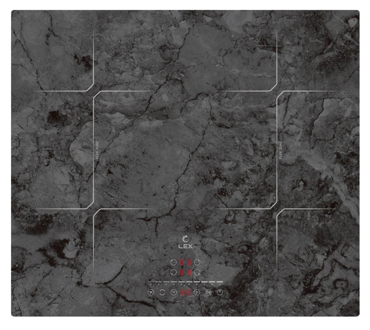 картинка |Discount| Индукционна варочная панель Lex EVI 640 F DS 