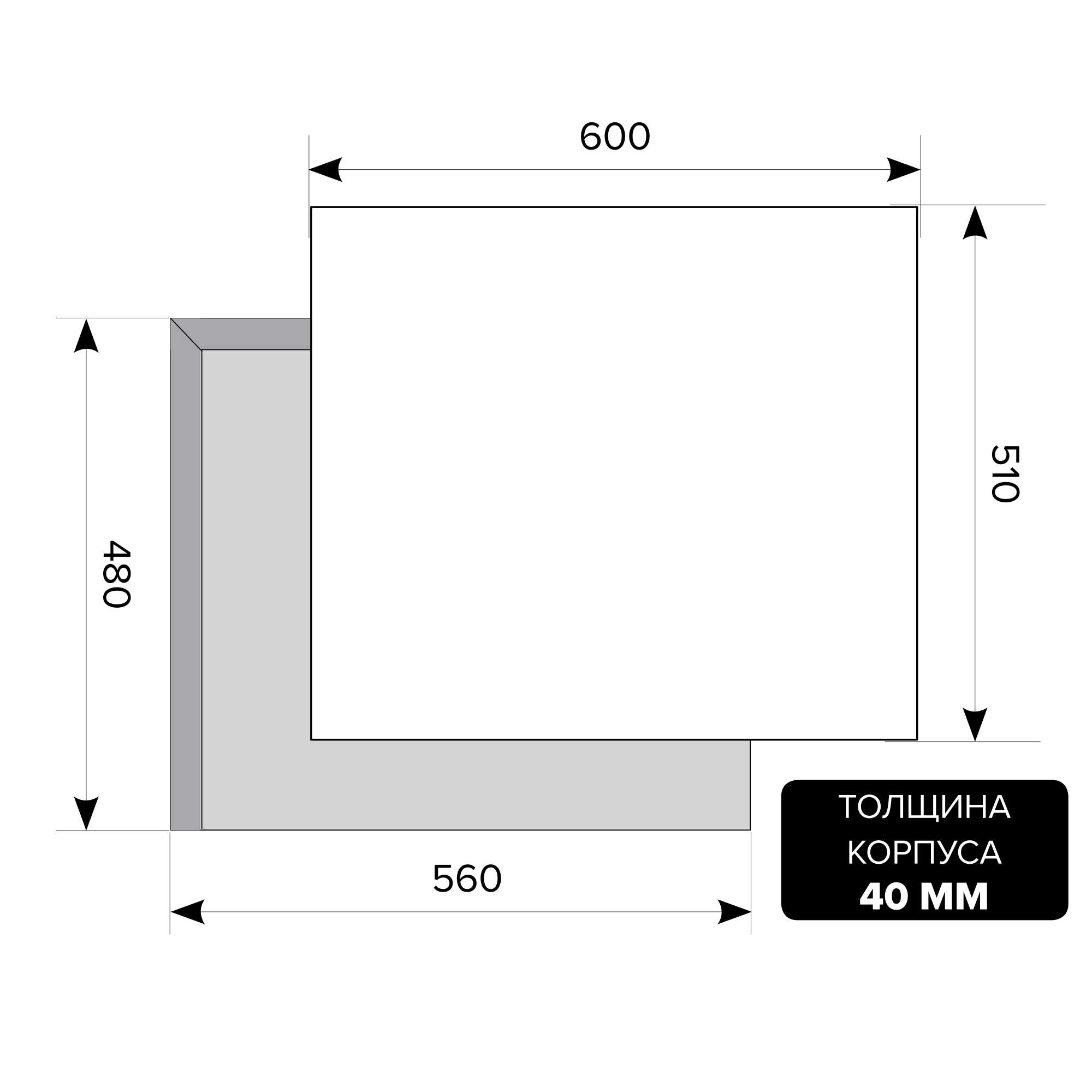 картинка Варочная панель Lex GVG 642 BL 