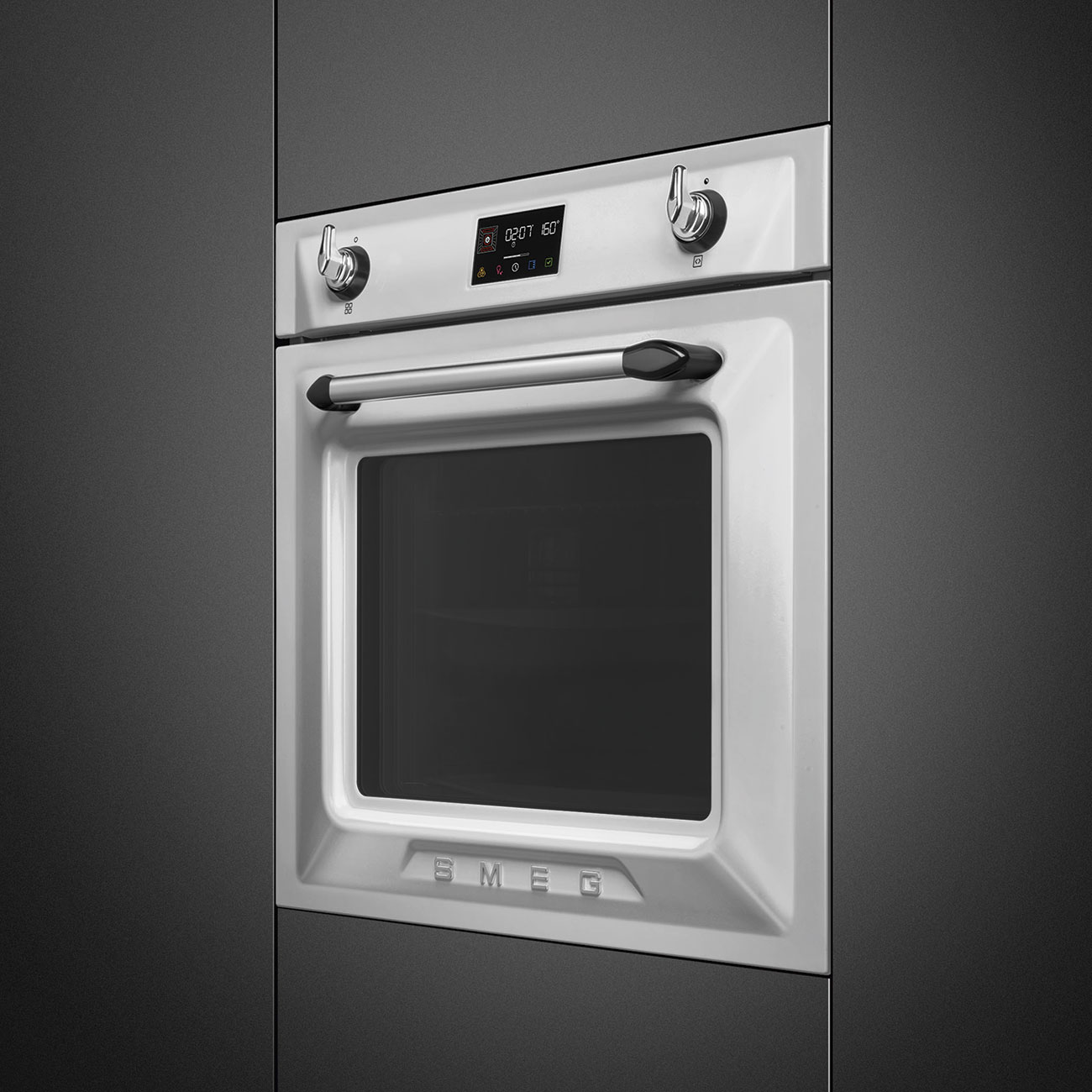 картинка Электрический духовой шкаф с функцией пара Smeg SOP6902S2PX 