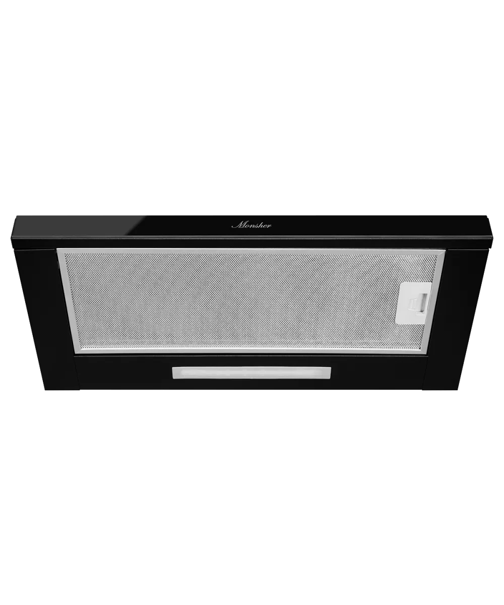 картинка Кухонная вытяжка Monsher LAUTREC 60 NOIR VERRE 