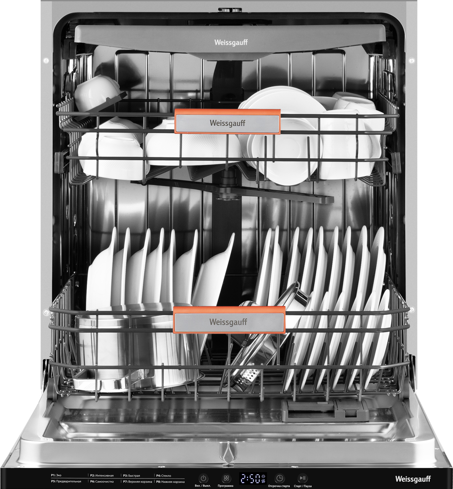 картинка Посудомоечная машина встраиваемая Weissgauff BDW 6038 Infolight 