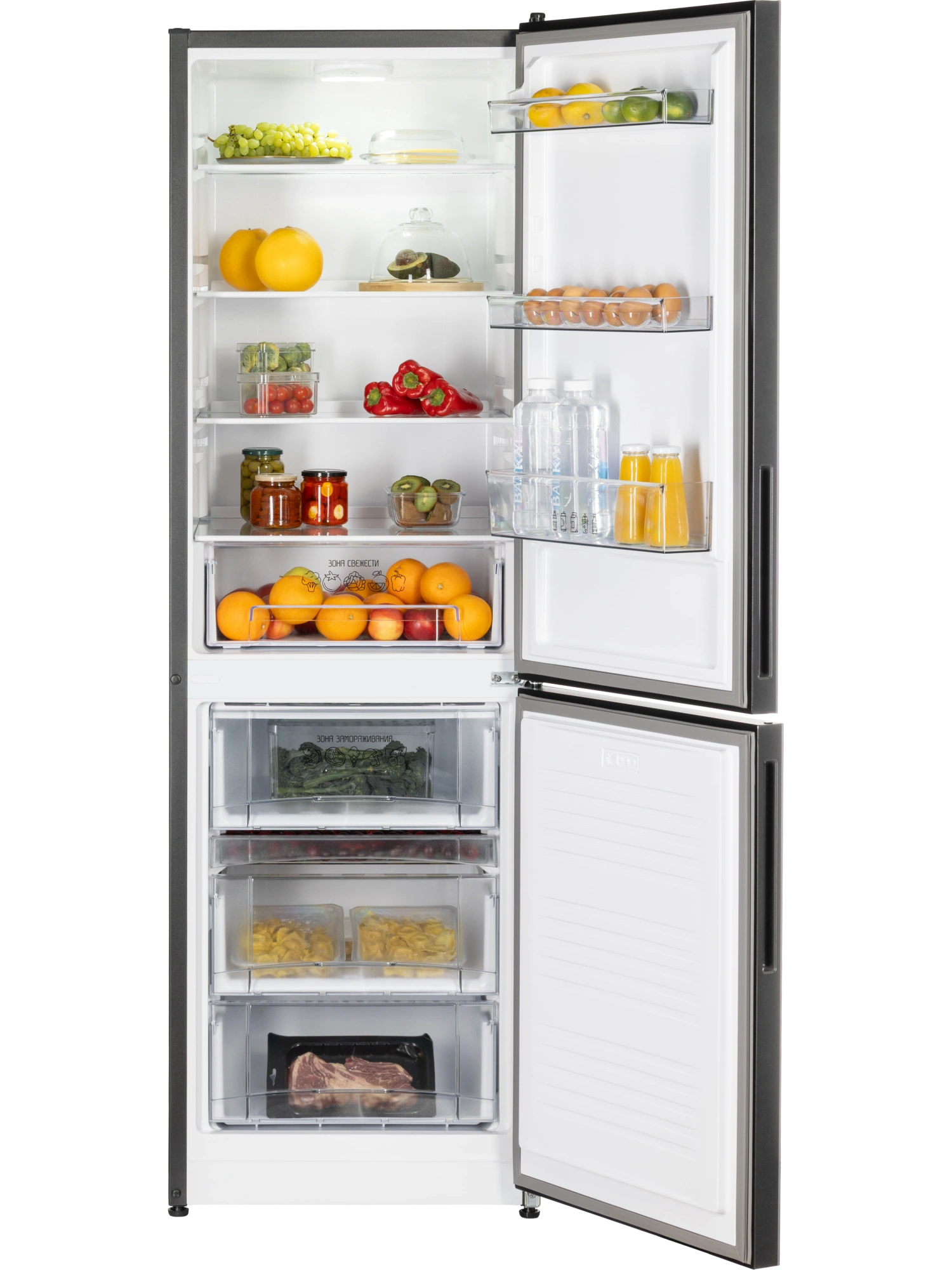 картинка Отдельностоящий холодильник Nord NRG 152 GTM матовый графит 