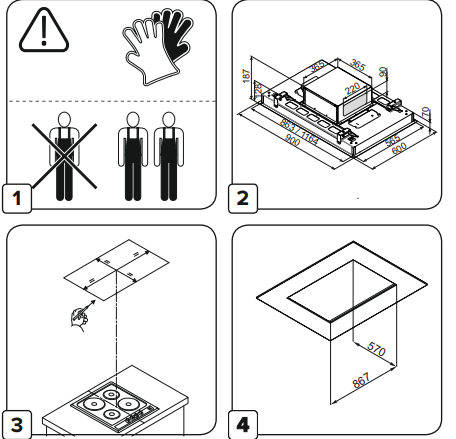 картинка Кухонная вытяжка De Dietrich DHL2993W 