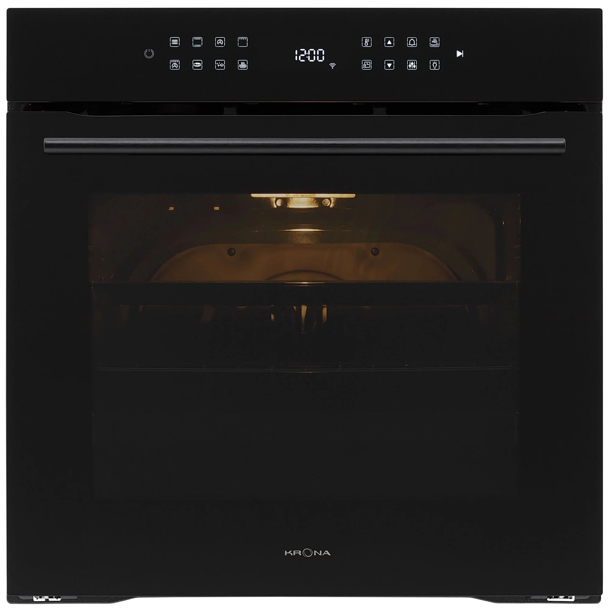 картинка Электрический духовой шкаф Krona ONYX 60H BL/BL черный 