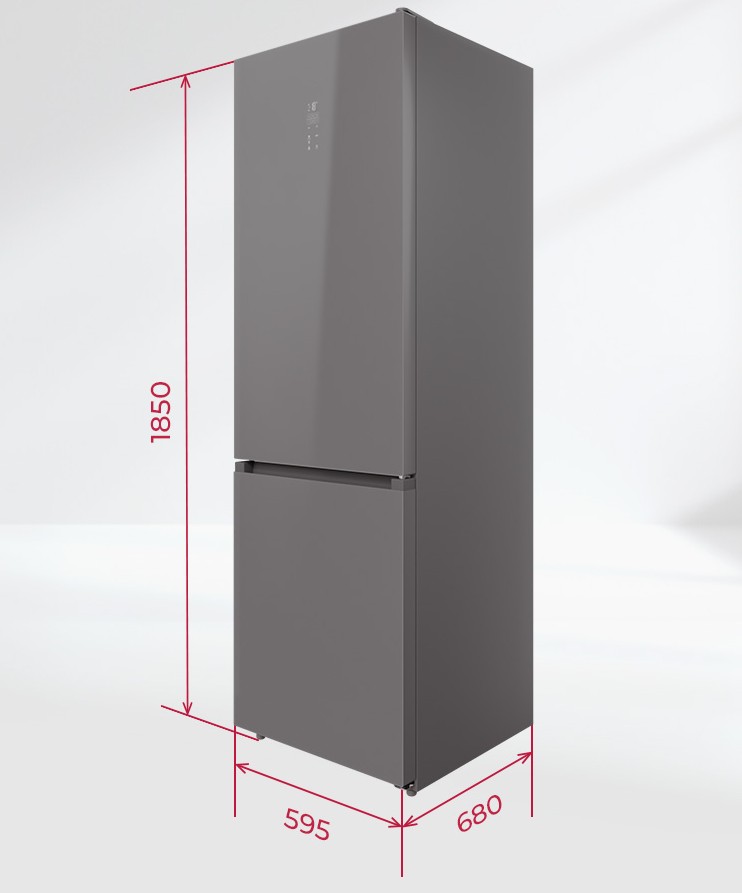 картинка Отдельностоящий холодильник Lex LKB185GrGIDMax 