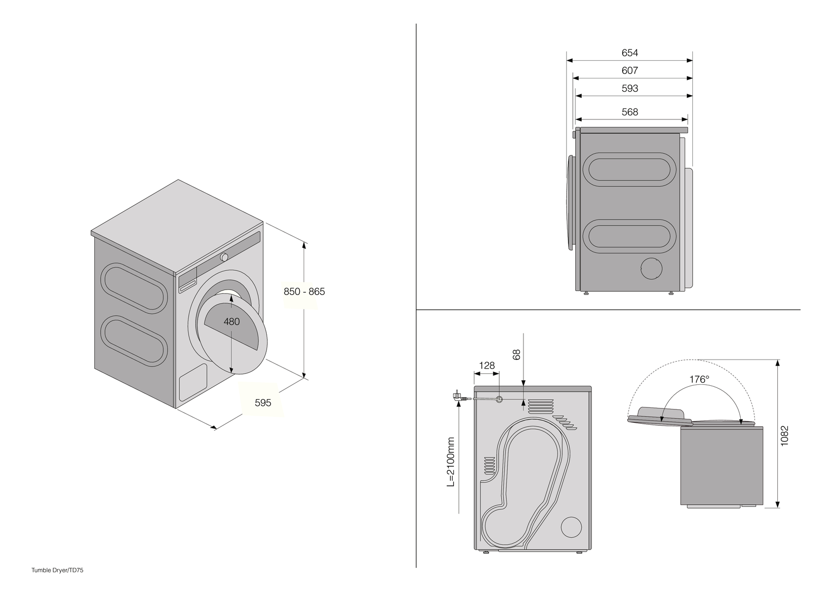 картинка Сушильная машина Asko T408CD.W.P 