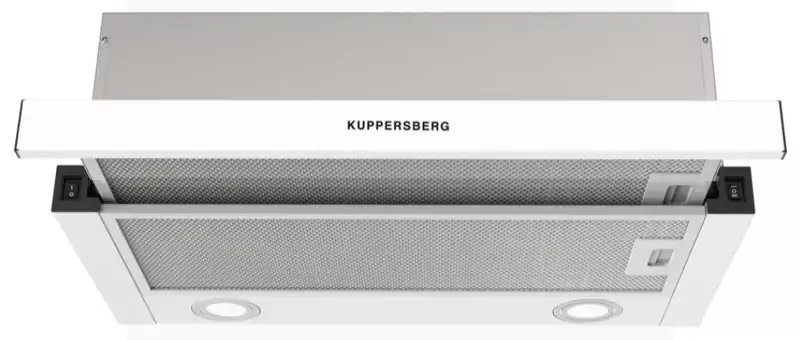 картинка Кухонная вытяжка Kuppersberg SLIMHIT 60 WG белая 