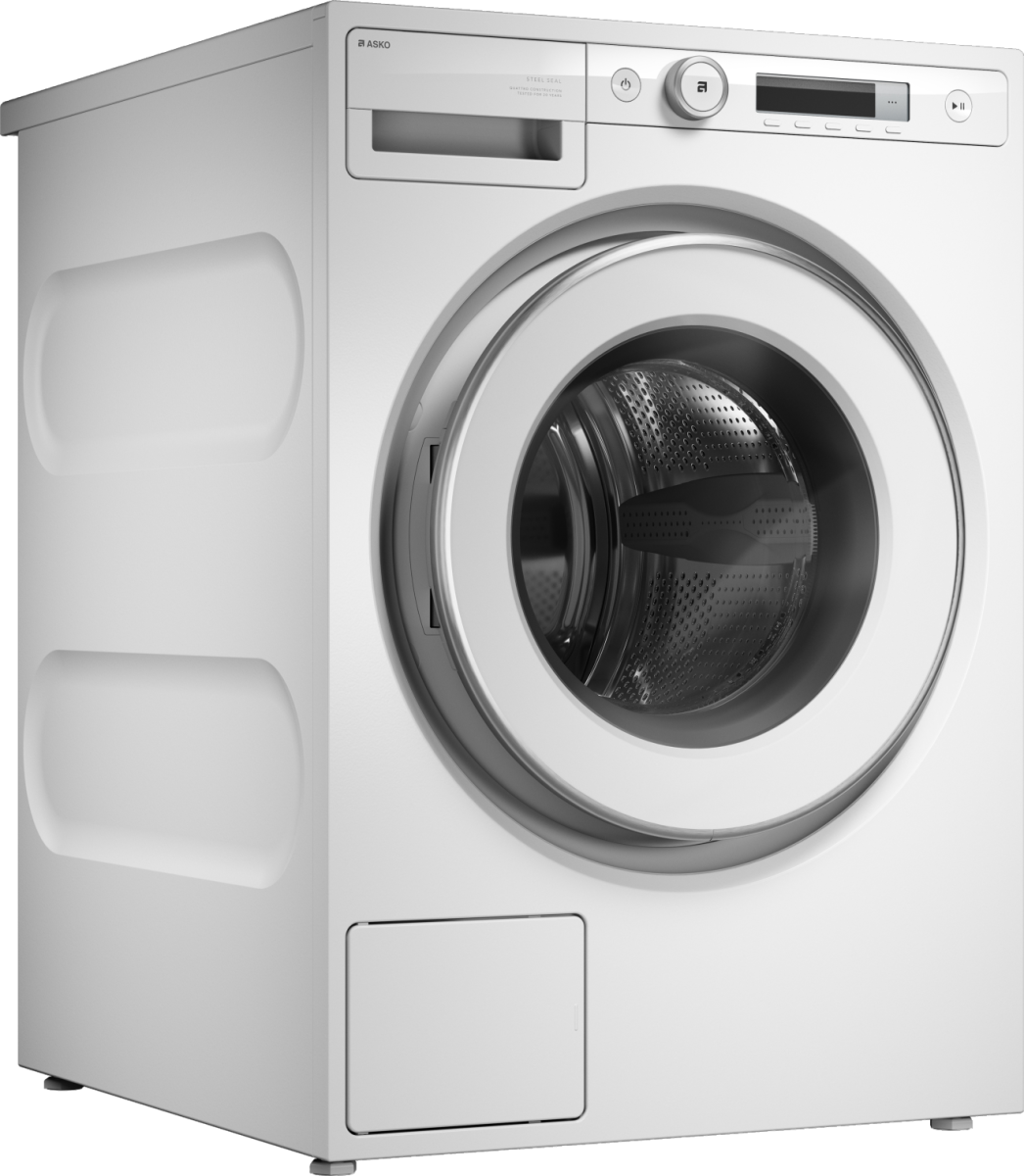 картинка Стиральная машина с паром Asko W3114CXLW белый 