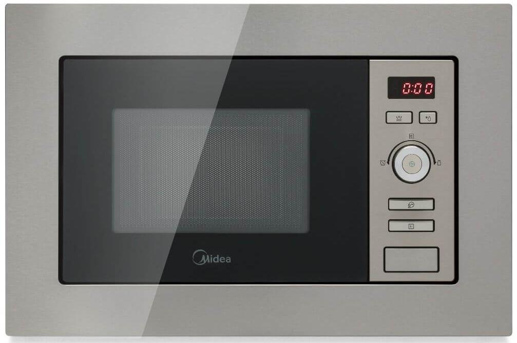 картинка Микроволновая печь встраиваемая Midea AG820BJU-SS нержавеющая сталь 