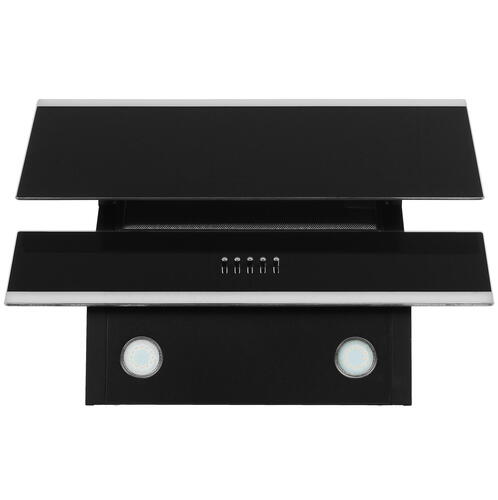 картинка Кухонная вытяжка Krona IRIDA 600 BLACK PUSH BUTTON 