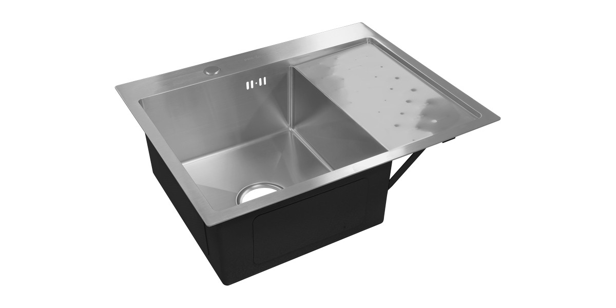 картинка Мойка для кухни Premial 6350 EYRIE SILK grafite 