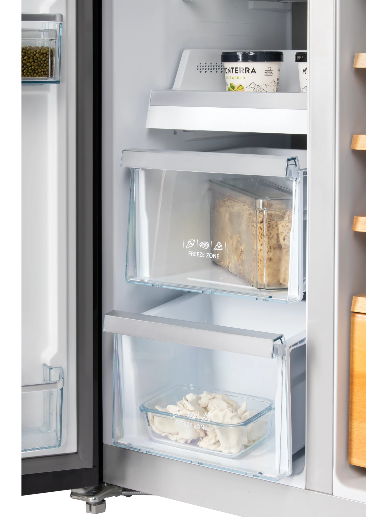 картинка Отдельностоящий холодильник Hiberg I-RFS 750G B 