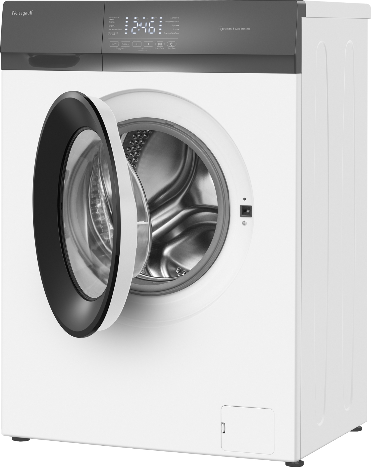 картинка Стиральная машина Weissgauff WM 4506 Simple Touch Grey 