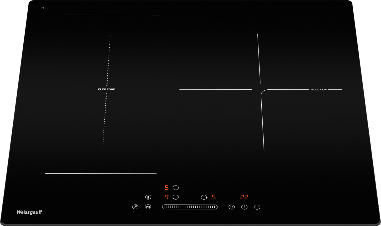картинка Индукционная варочная панель Weissgauff HI 630 BFZG 