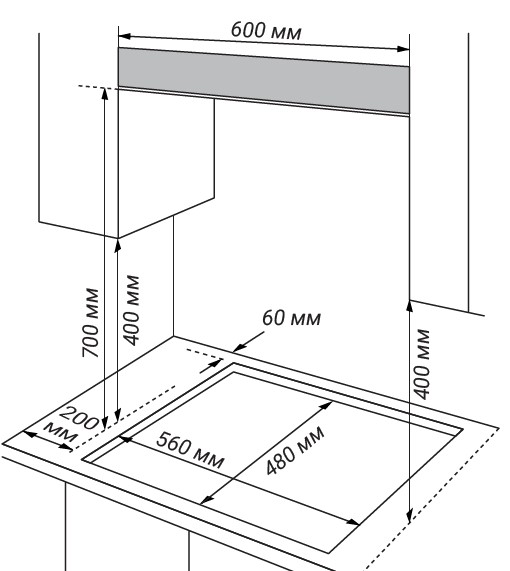 картинка Варочная панель Hiberg VM 6245 Gr 