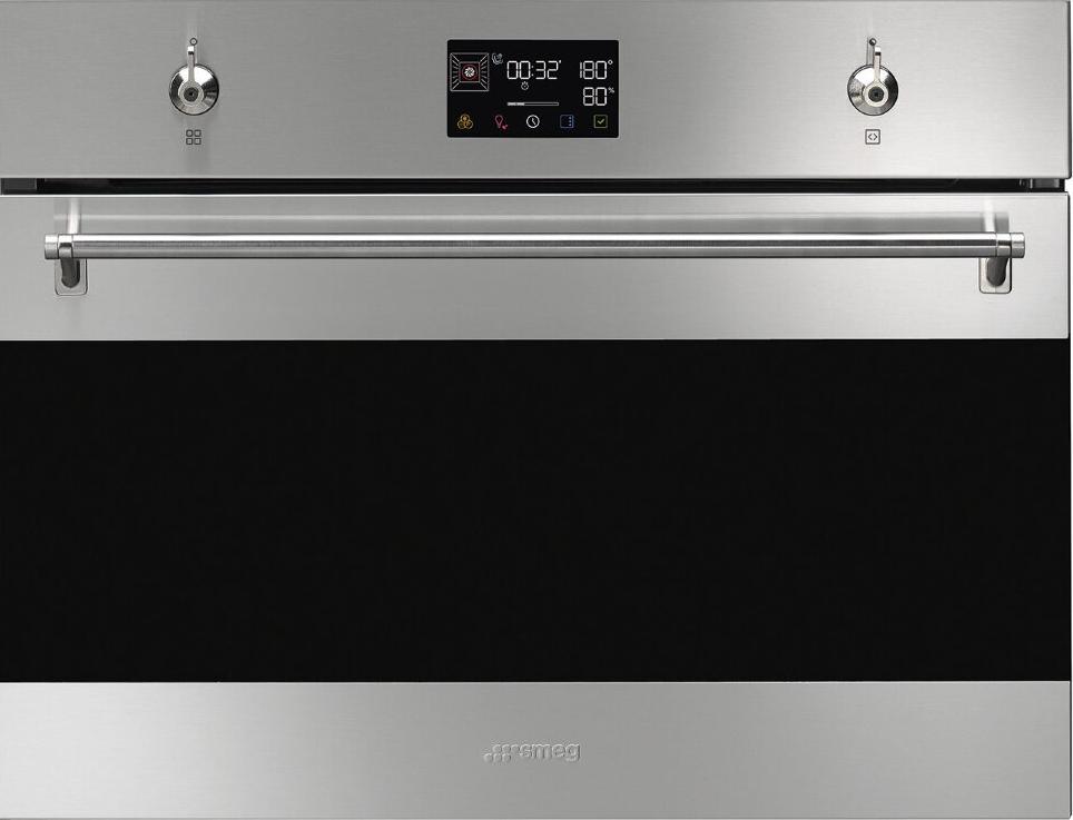 картинка Электрический духовой шкаф с функцией пароварки Smeg SO4302S3X 