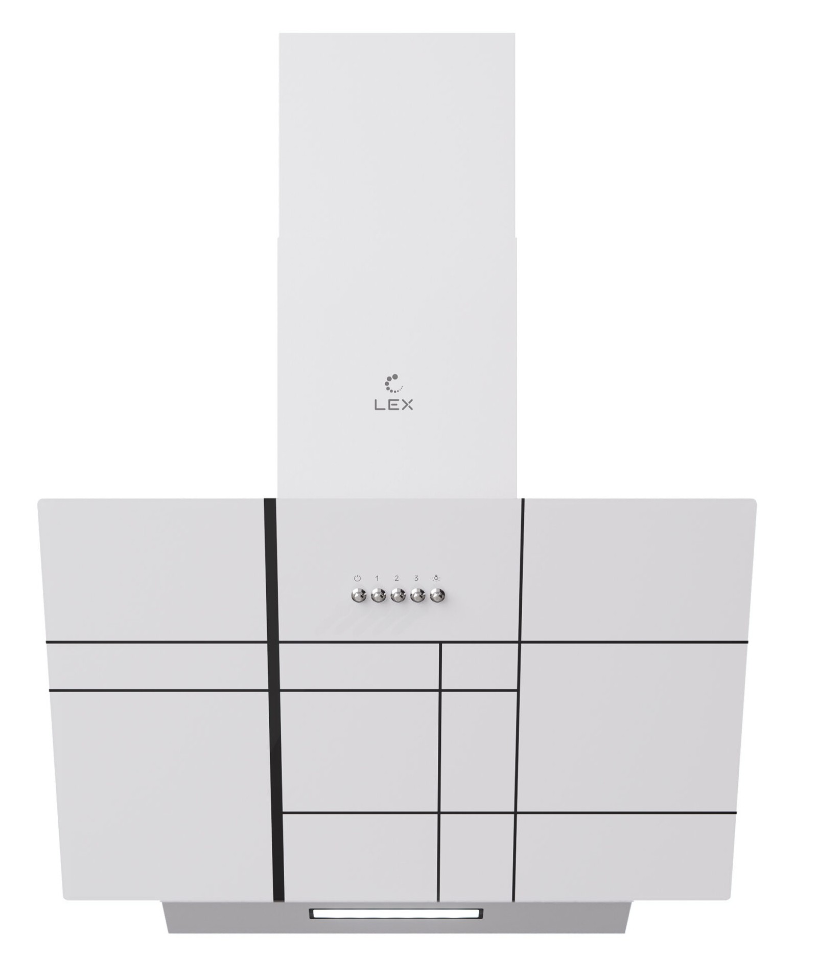 картинка Кухонная вытяжка Lex MOZA 600 R1 WHITE 