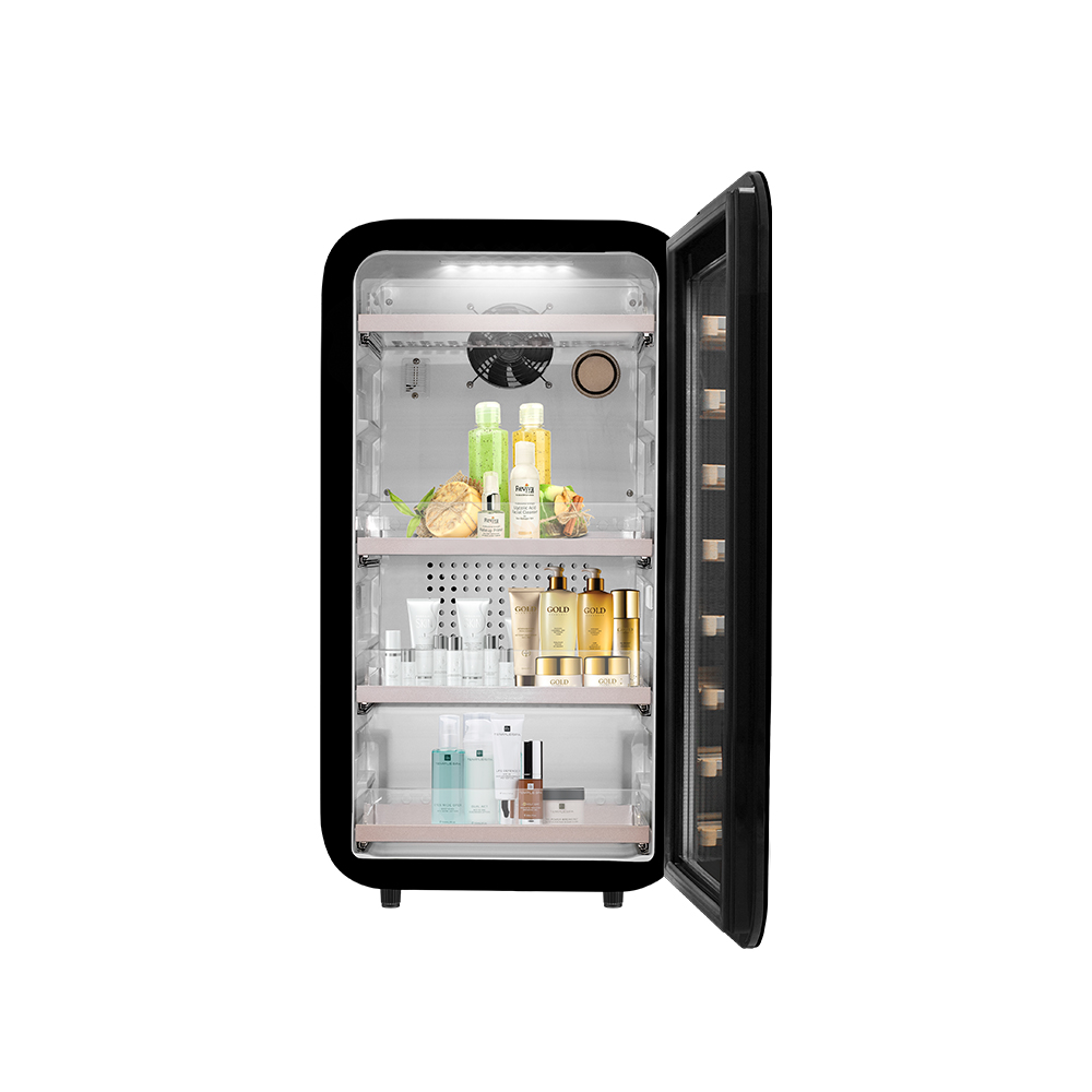 картинка Холодильник для косметики и напитков Meyvel MD71-Black 