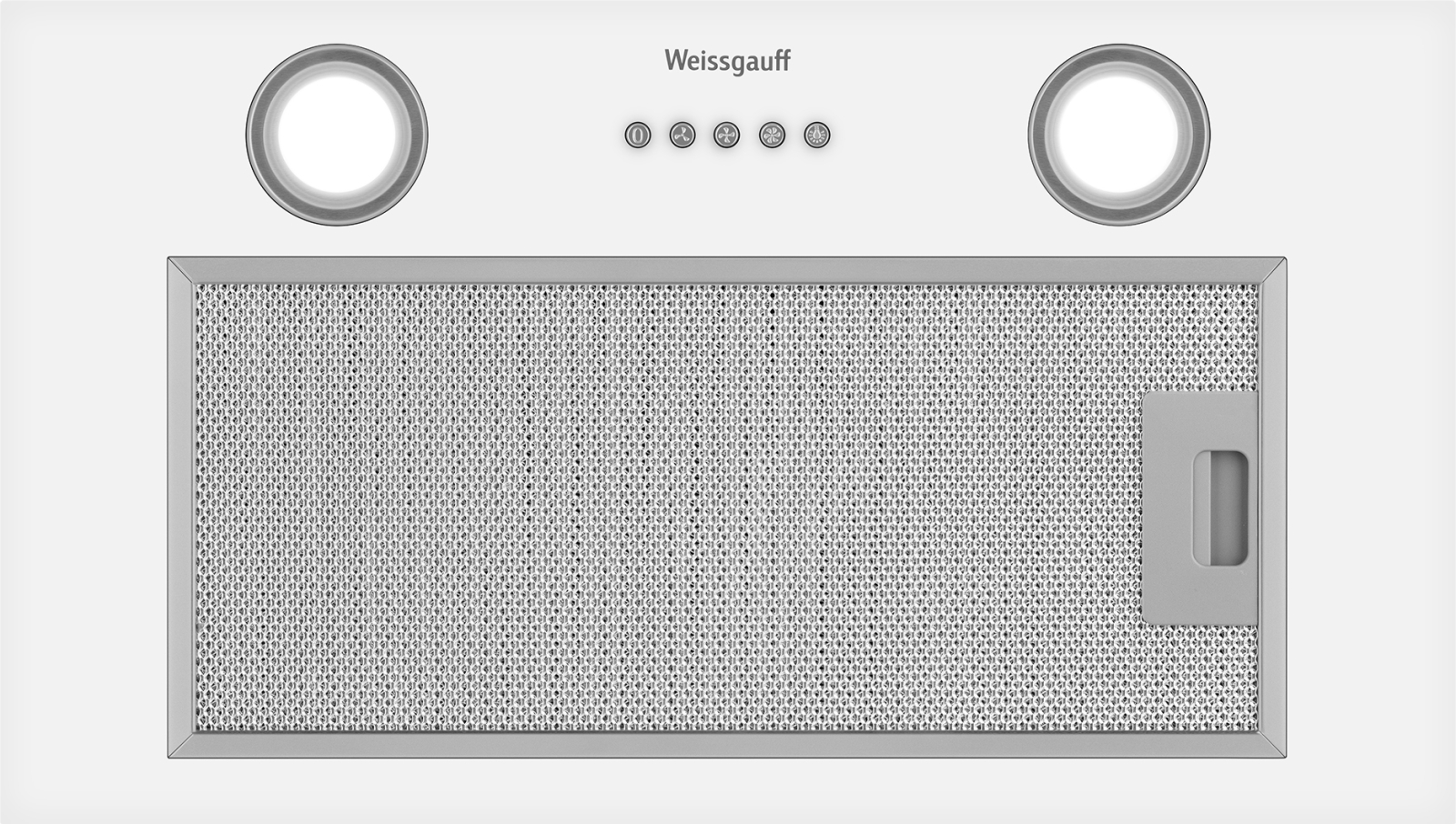картинка Кухонная вытяжка Weissgauff Box 600 PB WH 