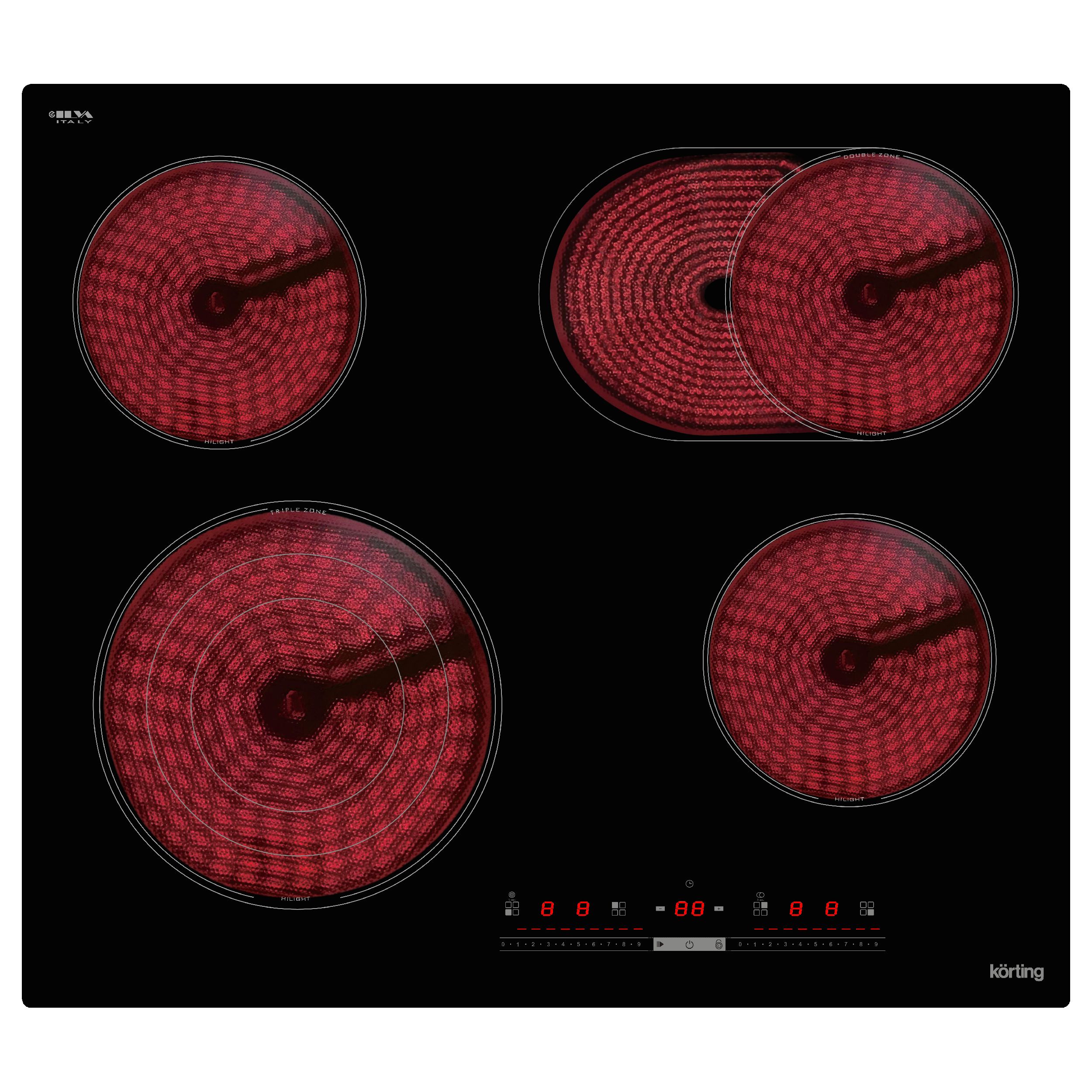 картинка Варочная панель Korting HK 63910 B 
