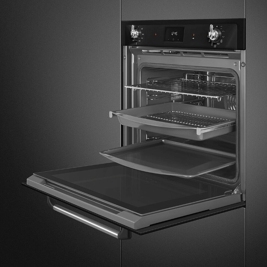 картинка Электрический духовой шкаф Smeg SOP6900TN 