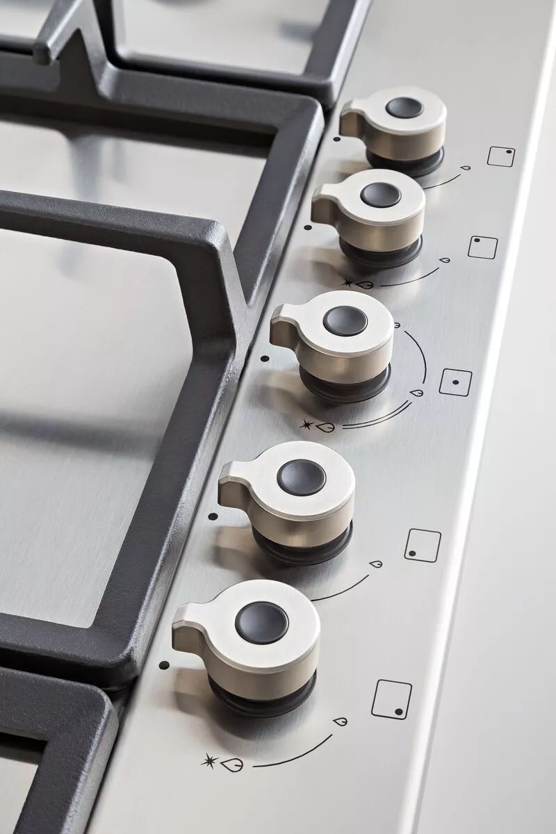 картинка Газовая варочная панель Bertazzoni PP905CPROX нержавеющая сталь 