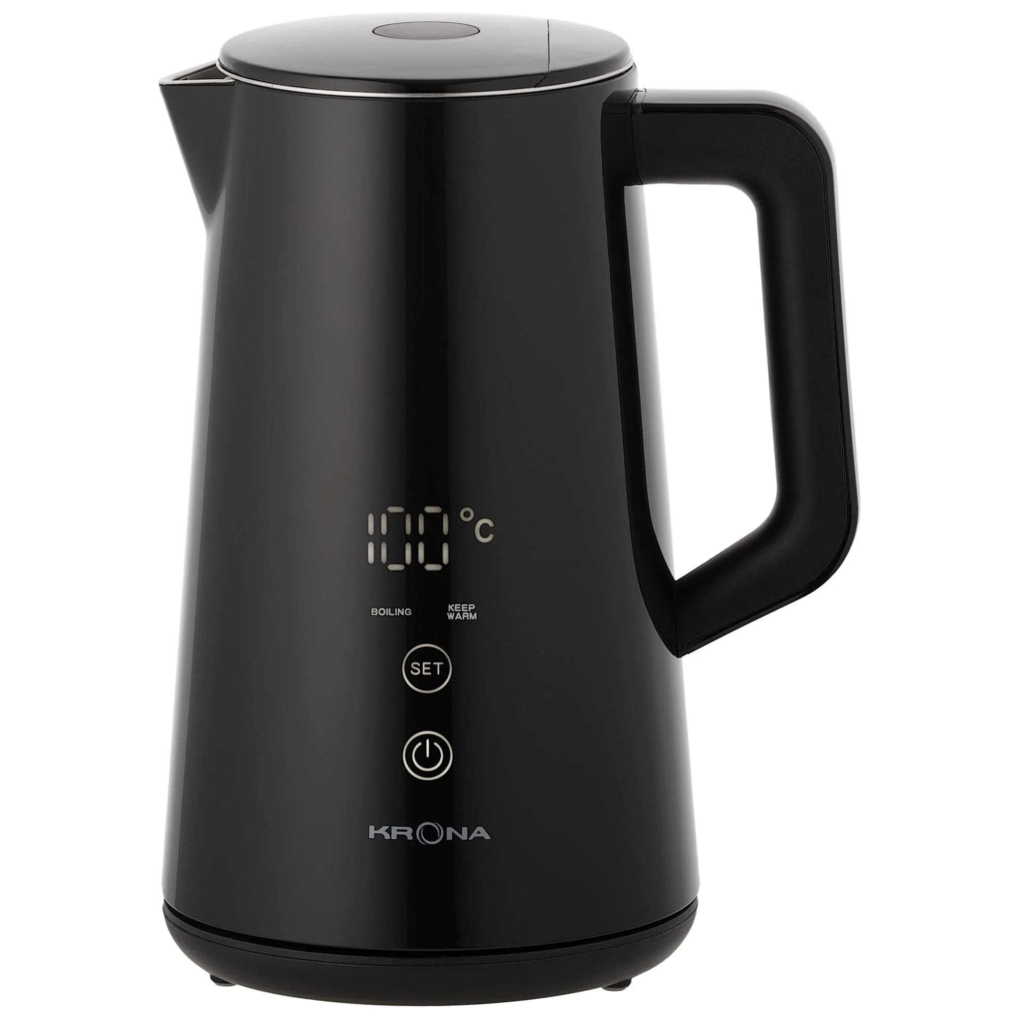 картинка Чайник электрический Krona Digitaler Black 1,5л 