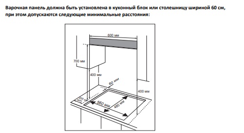 картинка Газовая варочная панель Midea MG645TGB черная 