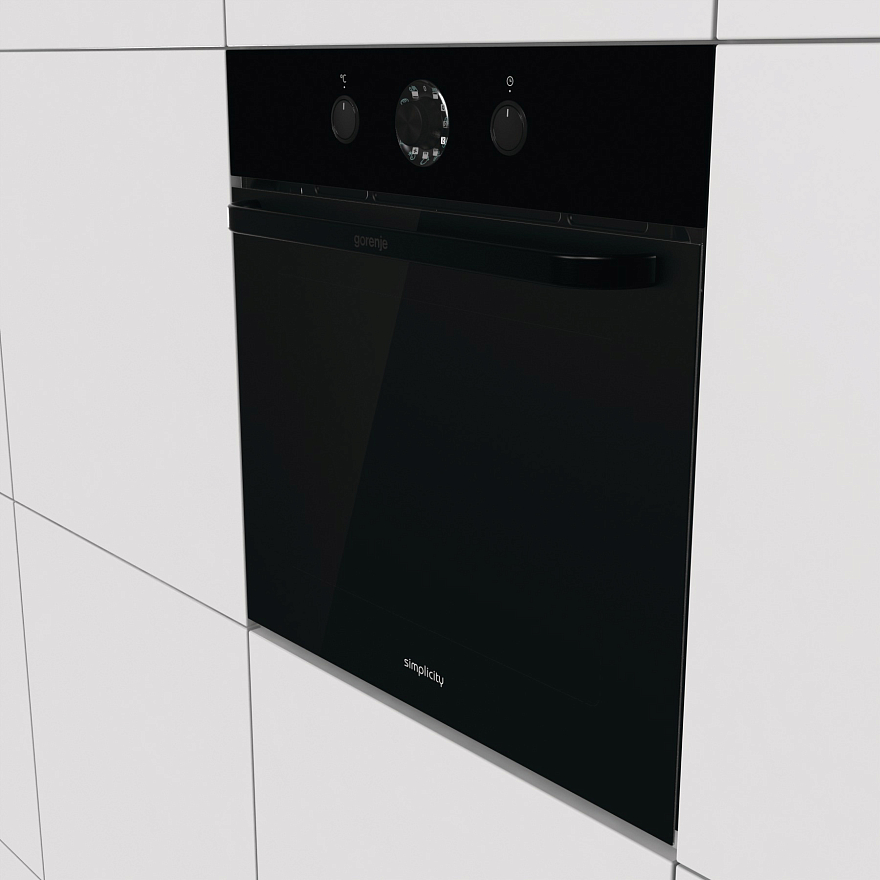 картинка Духовой шкаф Gorenje BO74SYB черный 