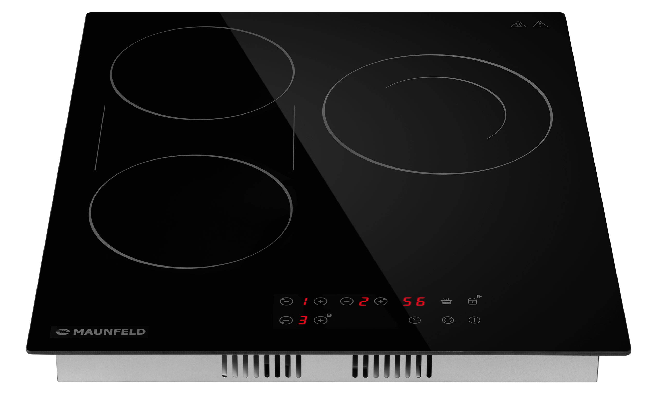 картинка Электрическая варочная панель Maunfeld CVCE453BDBK  картинка Электрическая варочная панель Maunfeld CVCE453BDBK