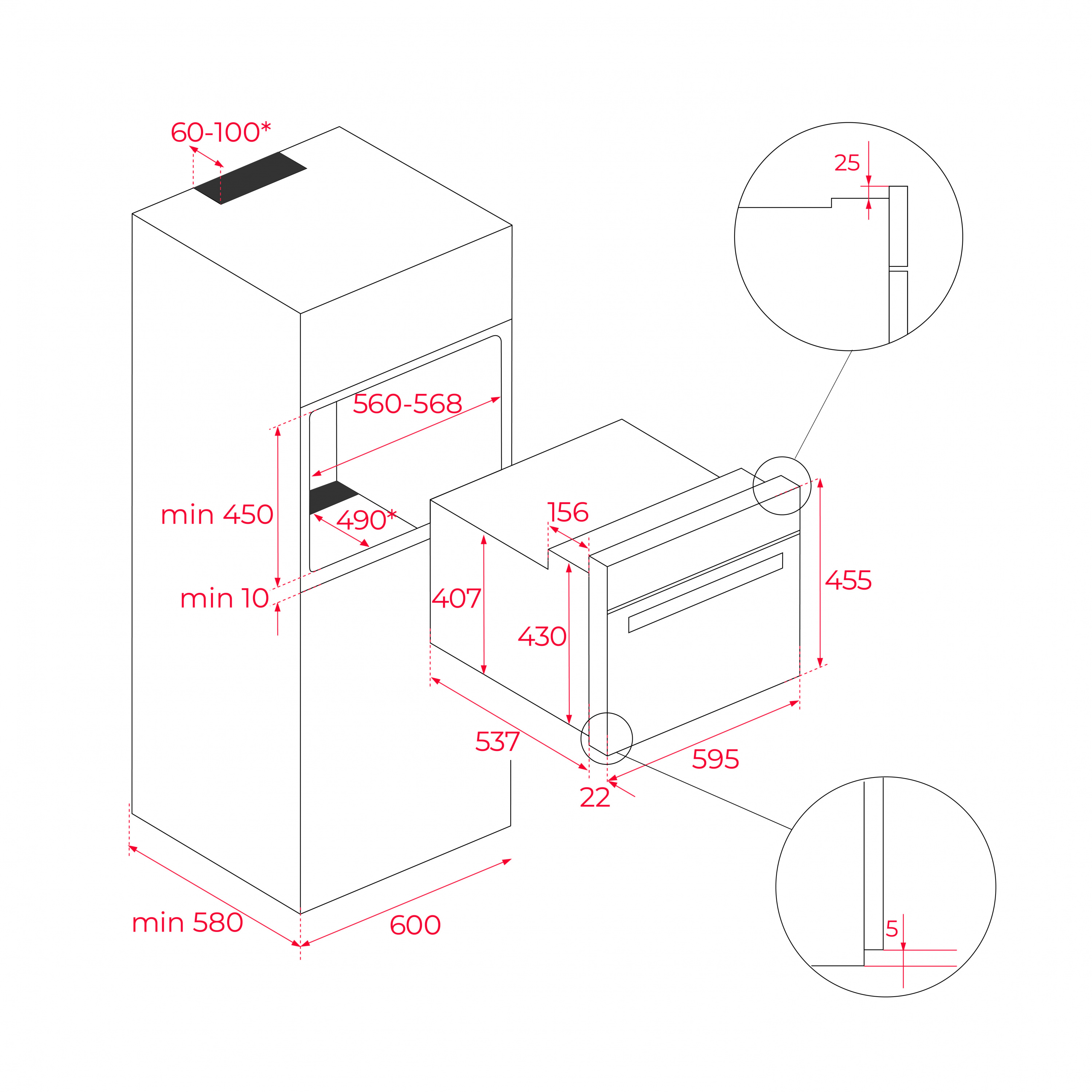 картинка Электрический духовой шкаф Teka HLC 8400 STEAM GREY 