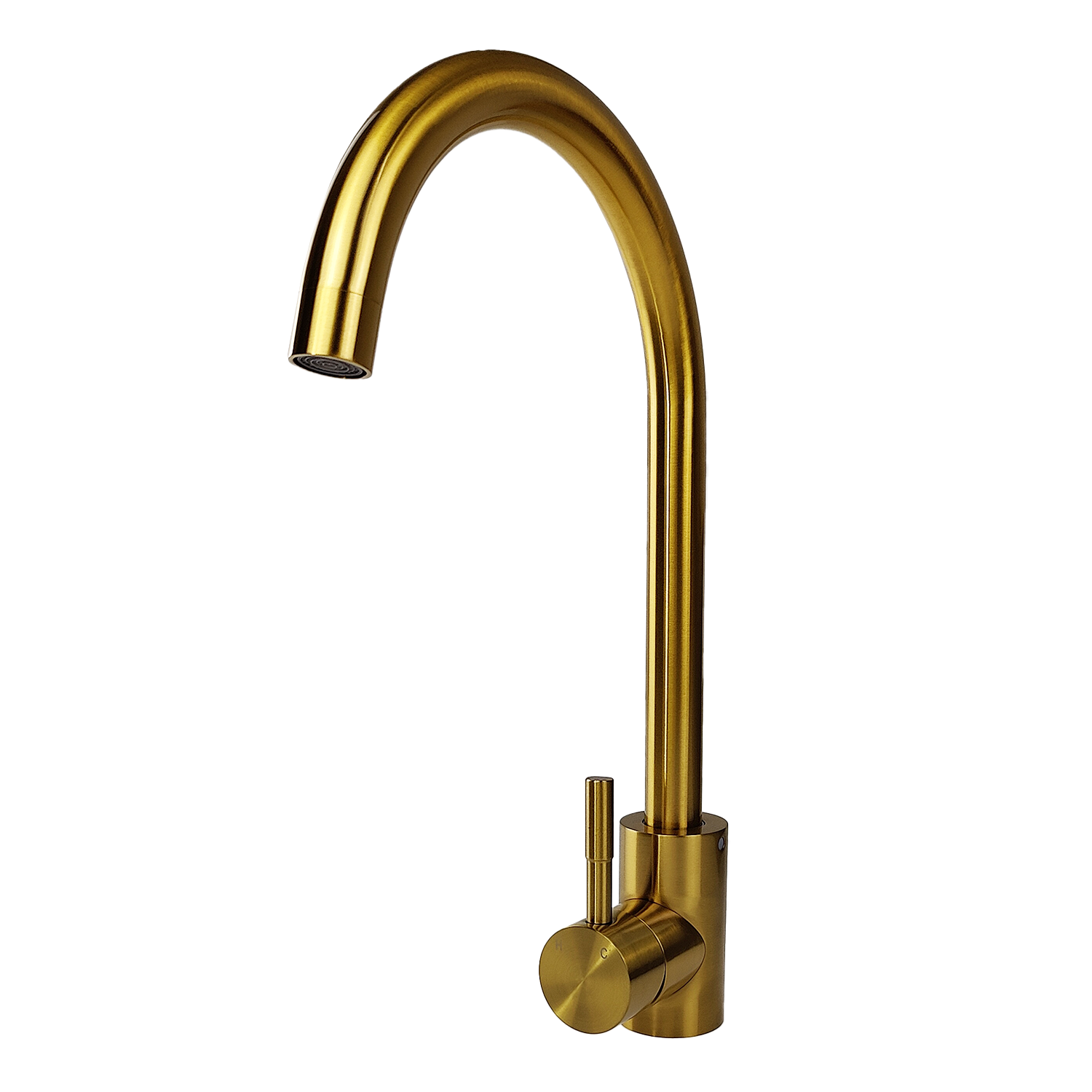 картинка Смеситель Emar ЕСВ-3020 PVD GOLDEN высокий излив 