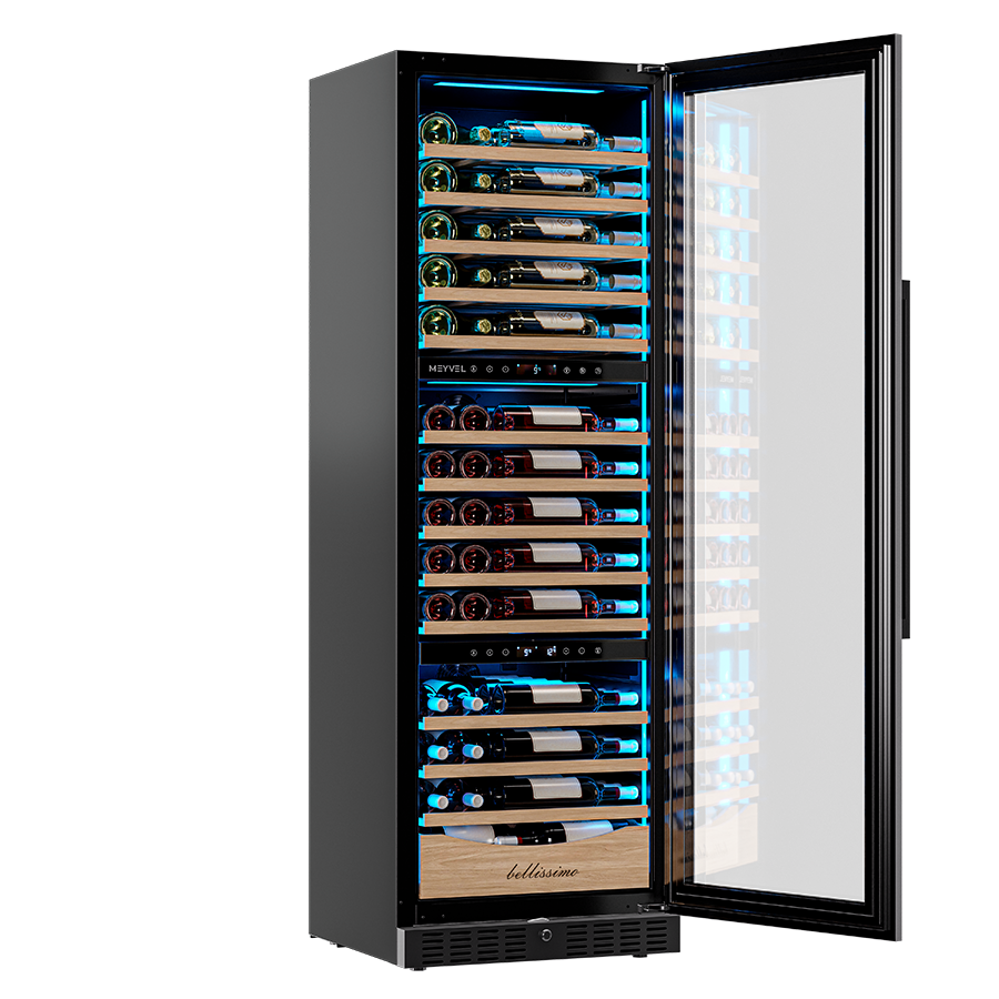 картинка Комбинированный винный шкаф Meyvel MV98-KBT3 (Slim) 