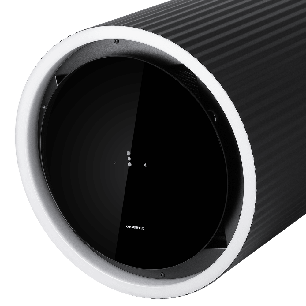 картинка Кухонная вытяжка Maunfeld EDELWEISS 39 ISLA черный 