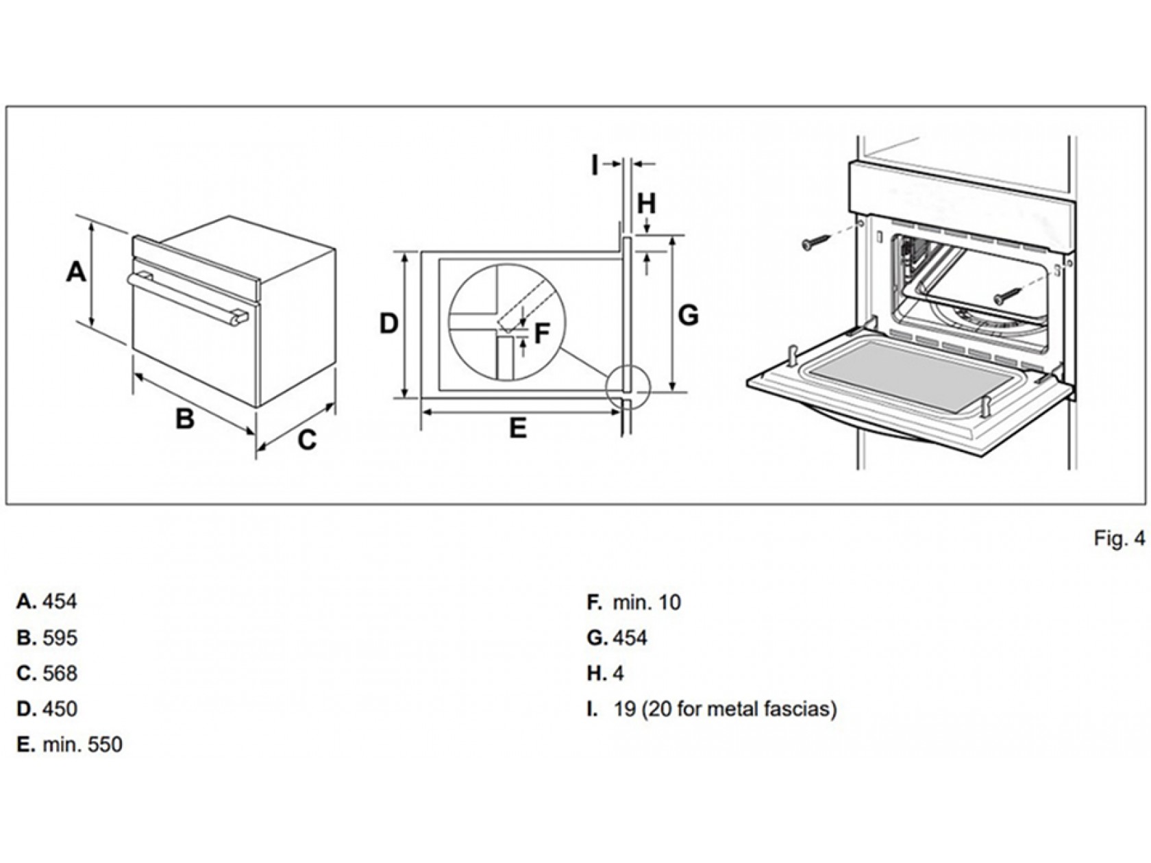 картинка Электрический духовой шкаф с функцией СВЧ Bertazzoni FMOD4053MLB1 