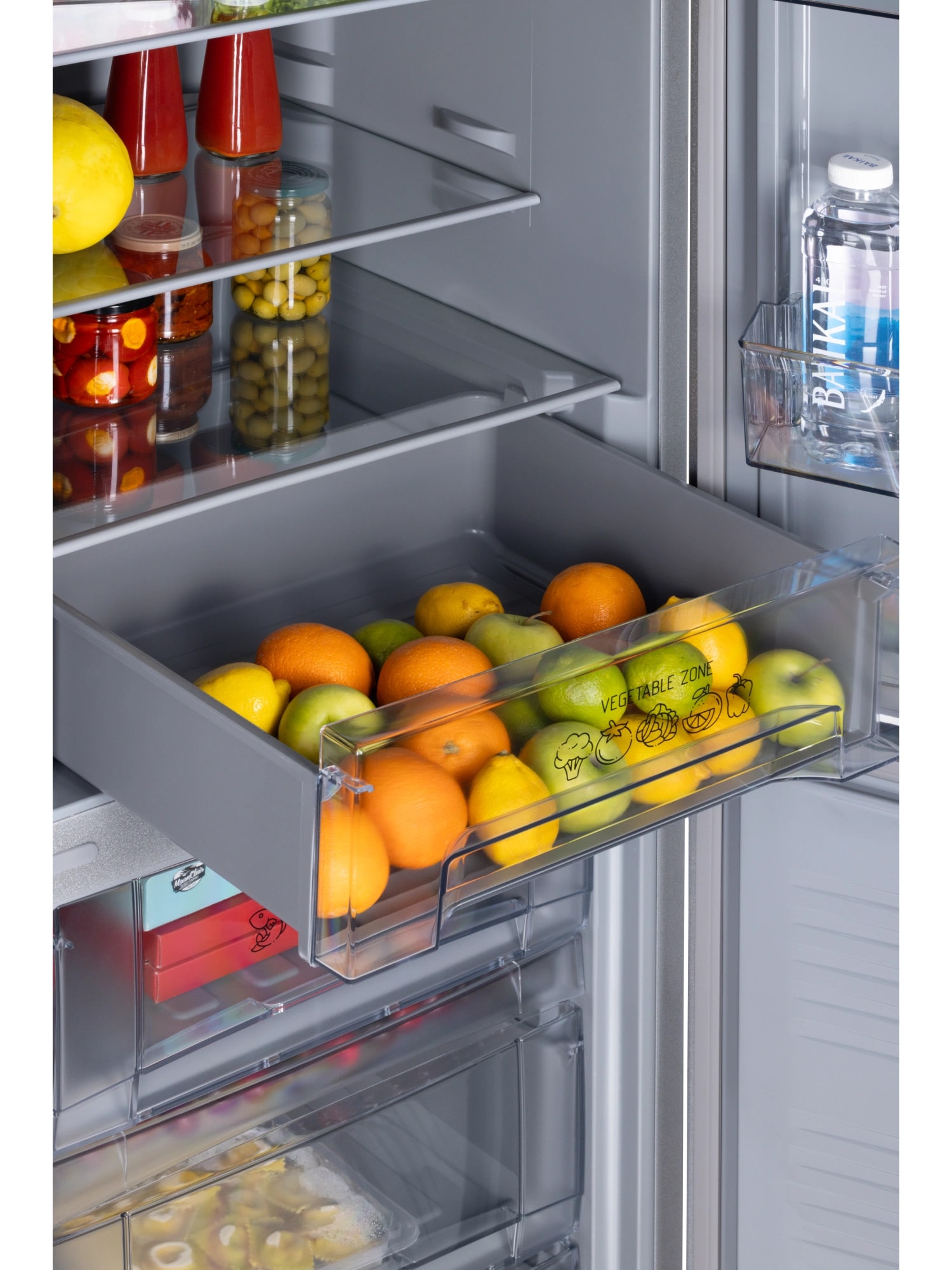 картинка Отдельностоящий холодильник Nord NRB 152 XG нержавеющая сталь 