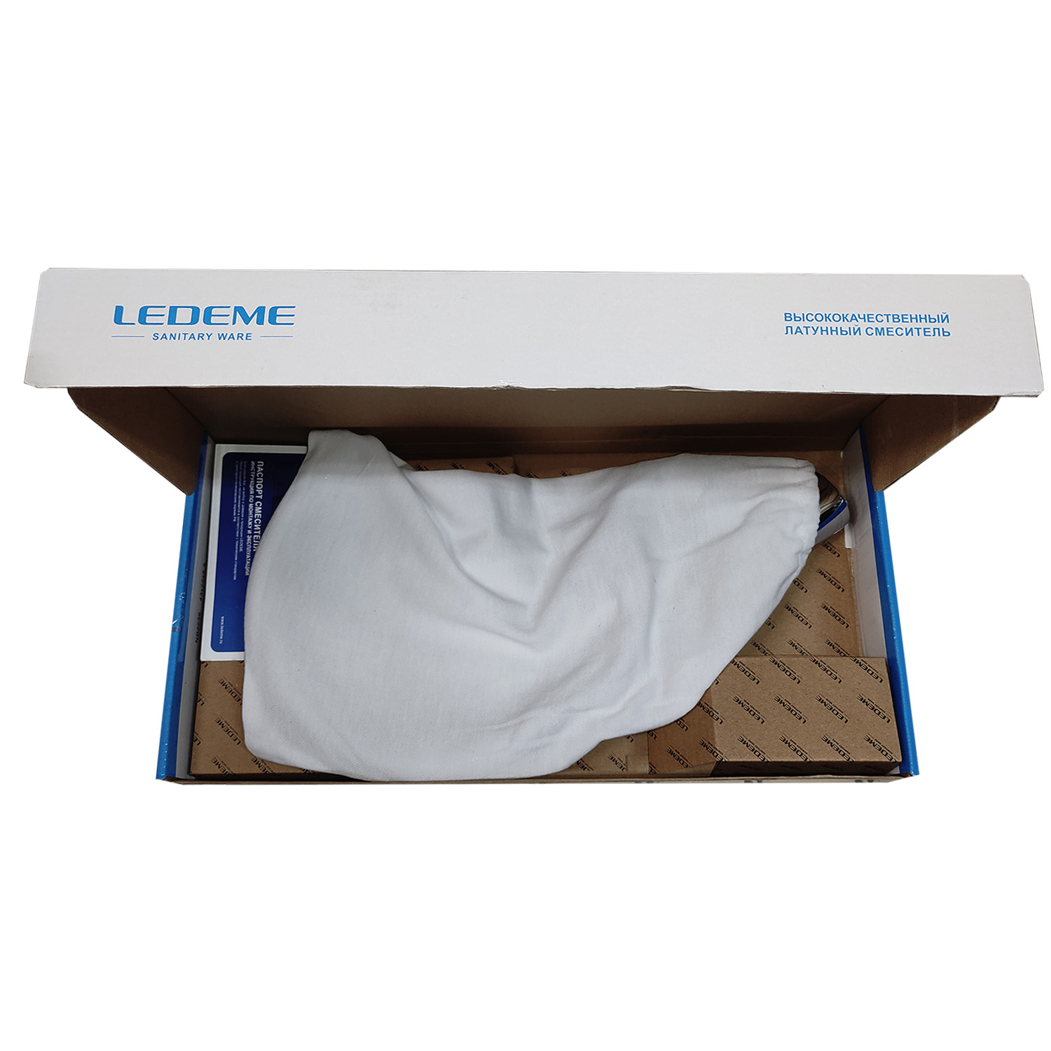 картинка Смеситель Ledeme L4069 хром 