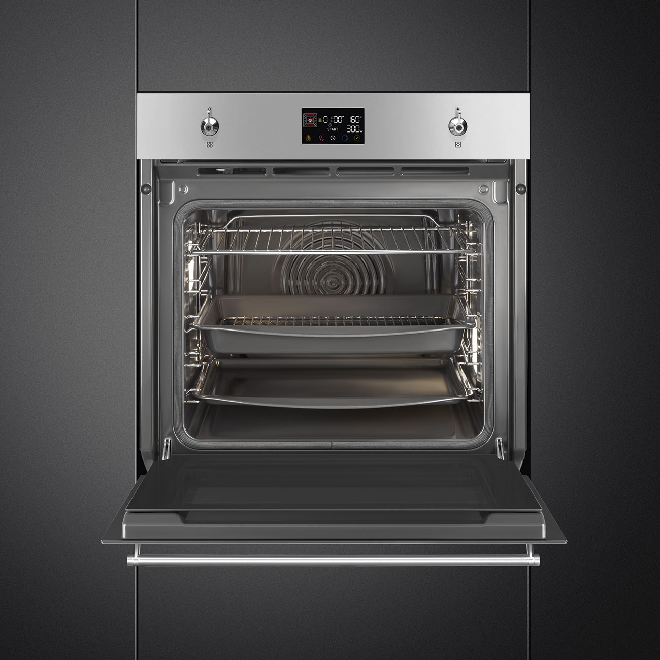 картинка Электрический духовой шкаф Smeg SOP6302TX  
