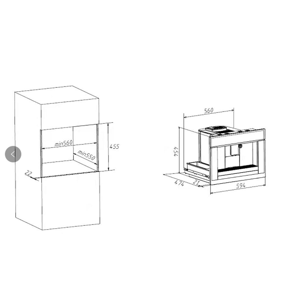 картинка Кофемашина Maunfeld AMCM1503B 