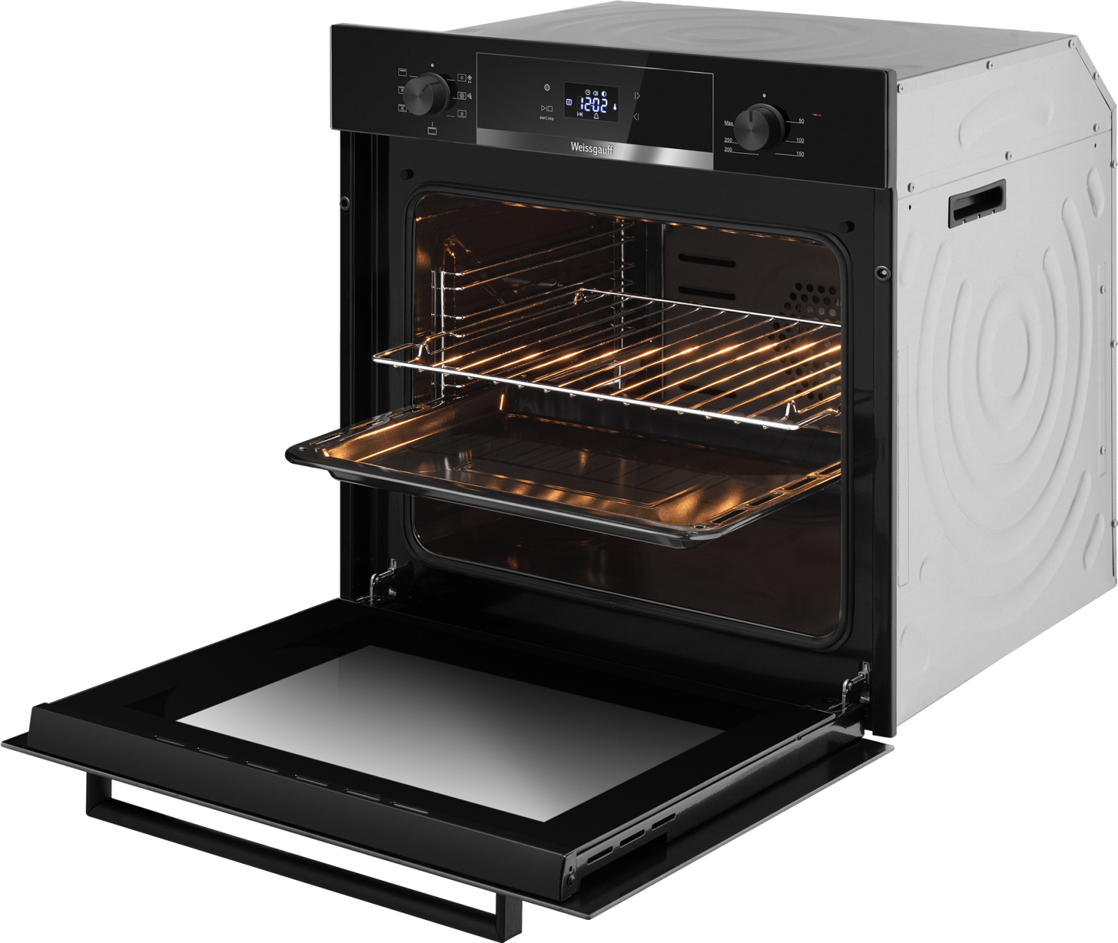 картинка Электрический духовой шкаф Weissgauff EOV 29 PDBS Black Edition 